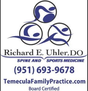 A picture of the logo for richard e. Uhler, d. O.